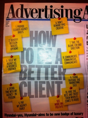 Advertising Age (US) Front Cover - Something Most Agencies Can Relate To