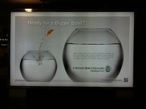 Denver Airport Billboard - Marketing Eye